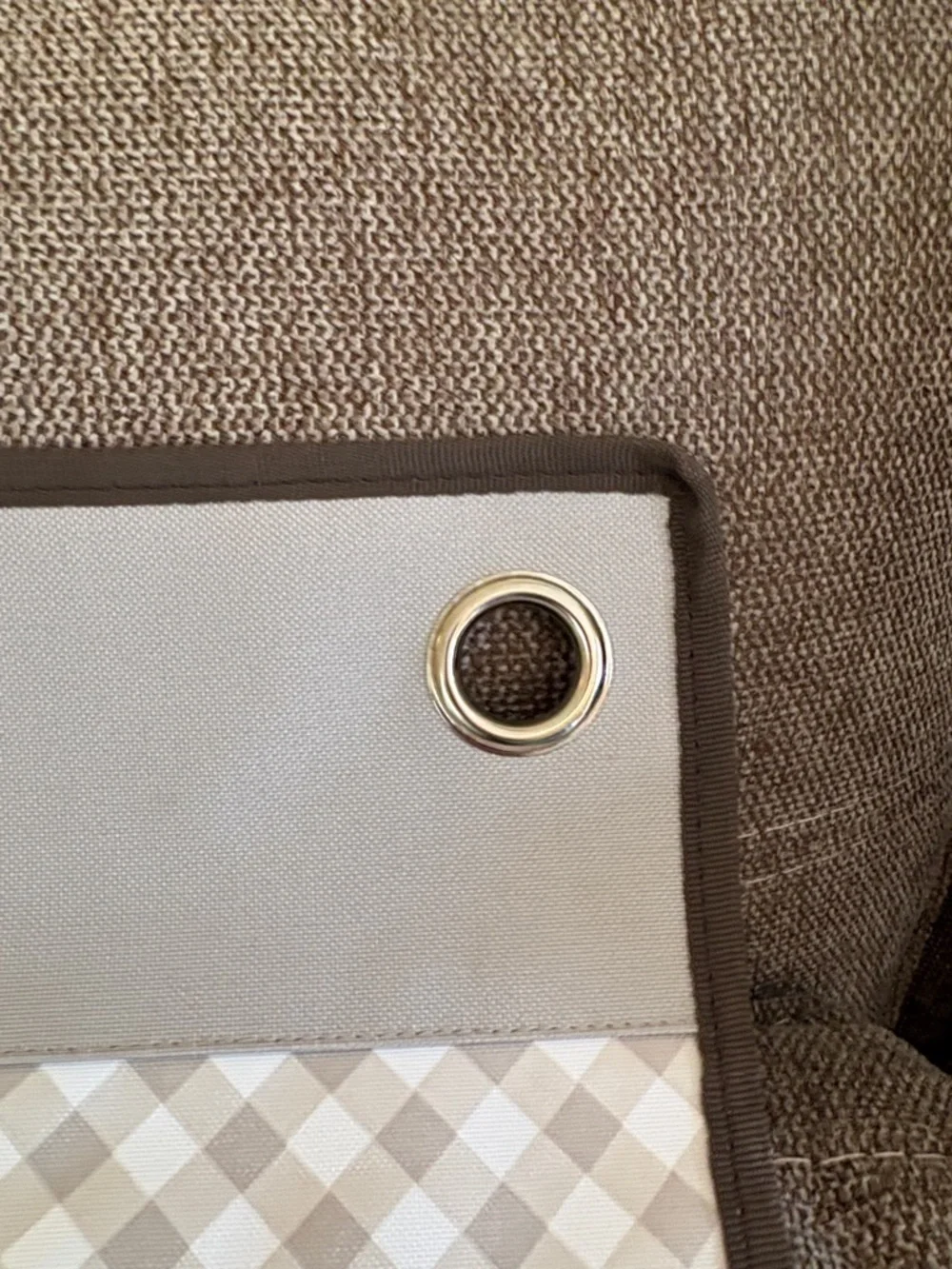 Hanging Multi-Pocket Organizer - Beige & Brown